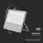 REFLECTOR LED 100W 135LM/W 4000K IP65 CABLU 1M CIP CREE - NEGRU/GRI - imagine 4