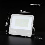 REFLECTOR LED 100W 135LM/W 4000K IP65 CABLU 1M CIP CREE - NEGRU/GRI - imagine 2