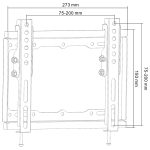 SUPORT UNIVERSAL LED TV 13 inch-42 inch CU INCLINARE (UCH0153) - imagine 4