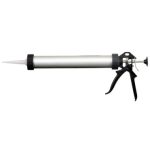 PISTOL SILICON CU TUB DOZATOR SI MANER ALUMINIU 370MM   (18010)