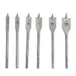 SET BURGHIE LEMN PLATE 10-25MM - 6P.    (26406)