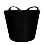 RECIPIENT FLEXIBIL CU MANERE - 27L / NEGRU  (35560)