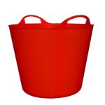 RECIPIENT FLEXIBIL CU MANERE - 27L / ROSU.  (35562)